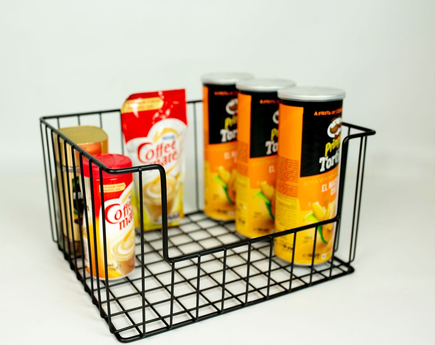 Friendly Basket grocery basket filled with fresh vegetables, fruits and daily essentials